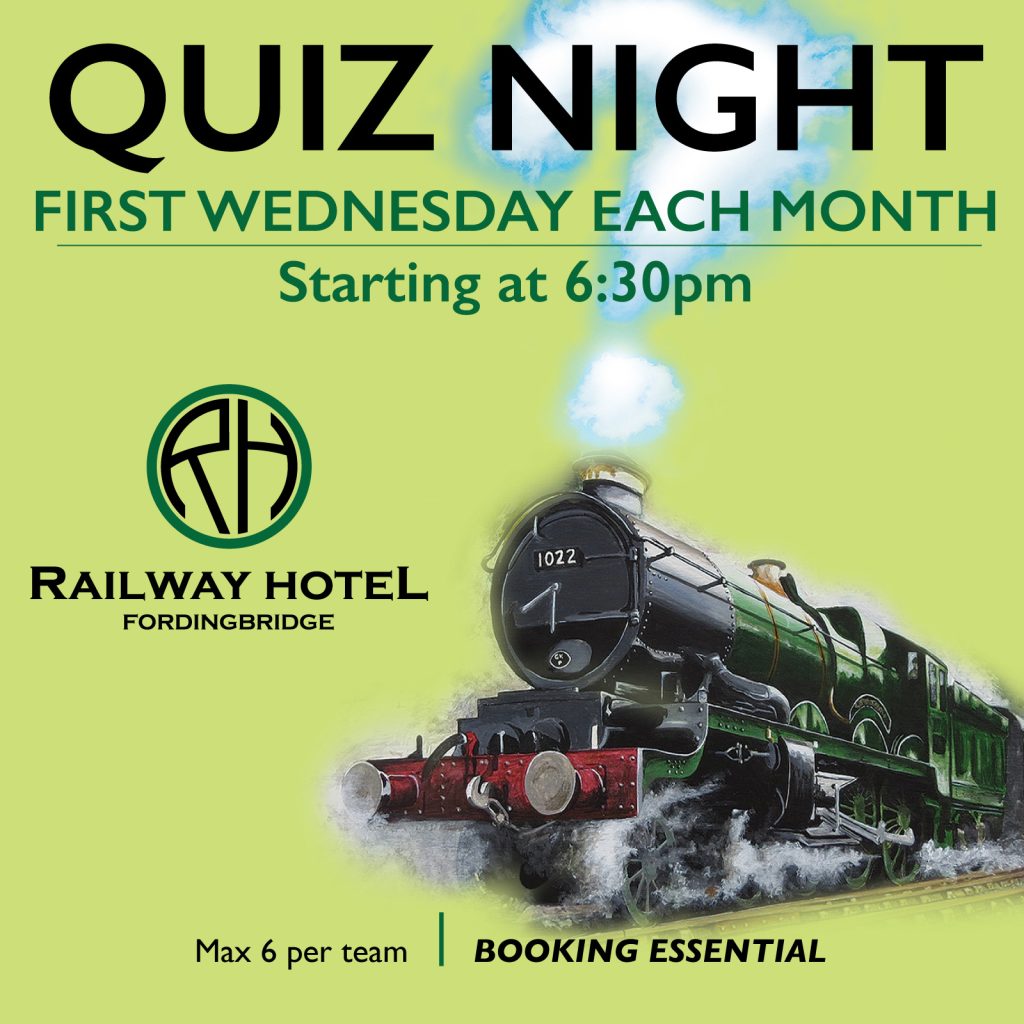 PICK YOUR BRAINS AT OUR MONTHLY PUB QUIZ